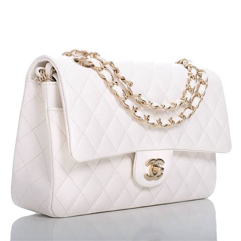 white chanel bag